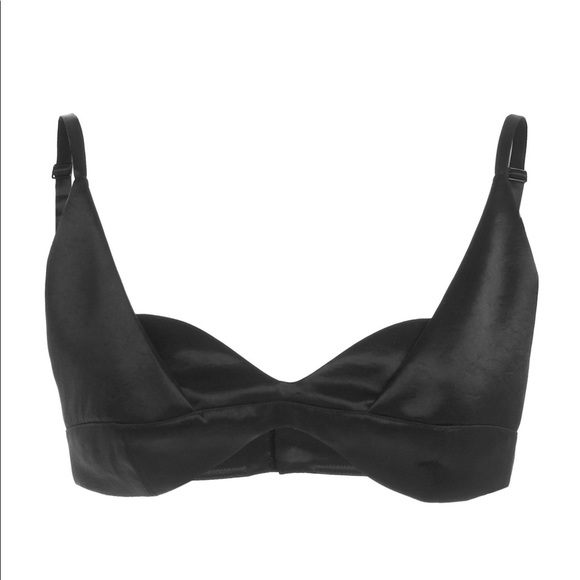 Jil Sander Nikita Satin Bra Top Sz 34 - Picture 5 of 15